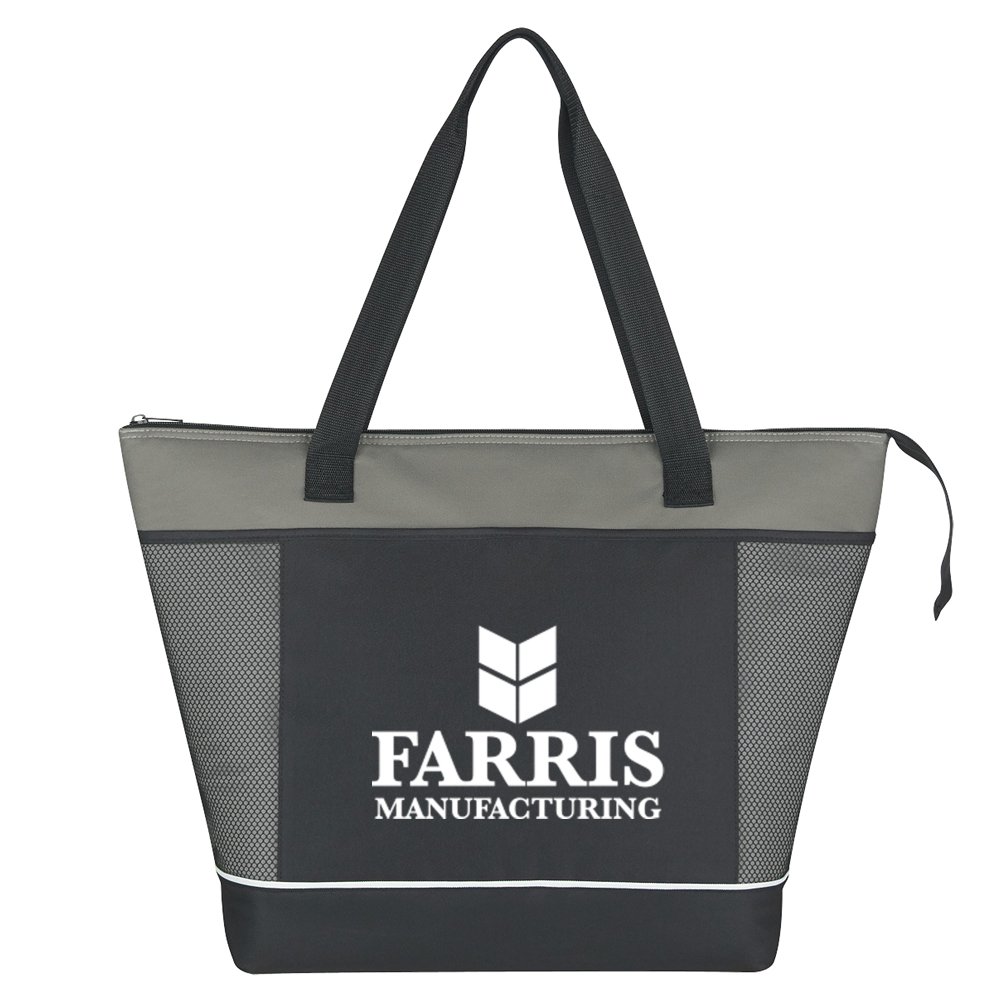 View larger image of Add Your Logo: Super Shopping Cooler Tote Bag
